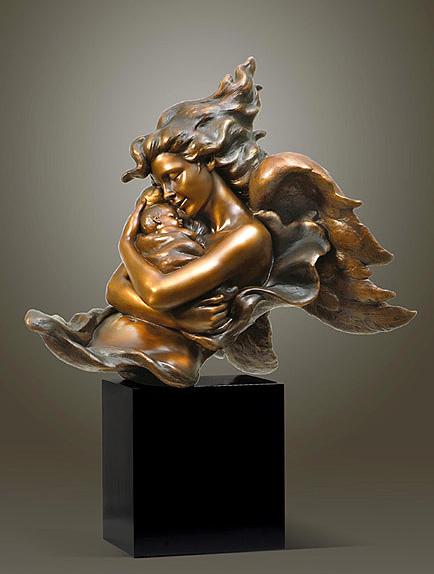 Gaylord Ho - Divine Embrace Bronze Sculpture